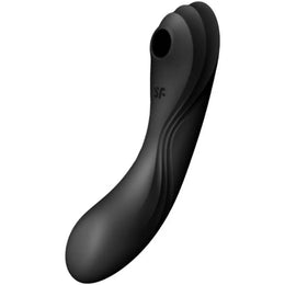 Stimulateur & Vibromasseur Curvry Trinity 4 - Noir