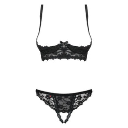 Ensemble Ouvert 2 pièces Letica - Rouge