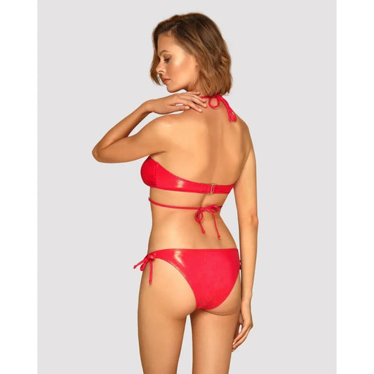 Maillot de Bain 2 pièces Coralya - Rouge