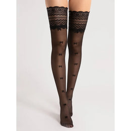 Bas Coquette - Noir 15 DEN