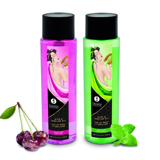 Gel de Bain Douche Shunga - Menthe Sensuelle 370 Ml