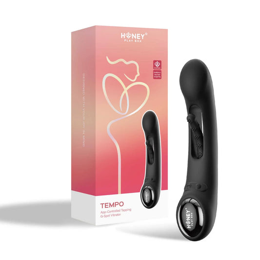 Tempo Vibromasseur G-spot avec Capteurs de Pression - Noir