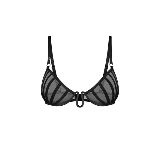 Aurorium Demi-soutien-gorge - Noir