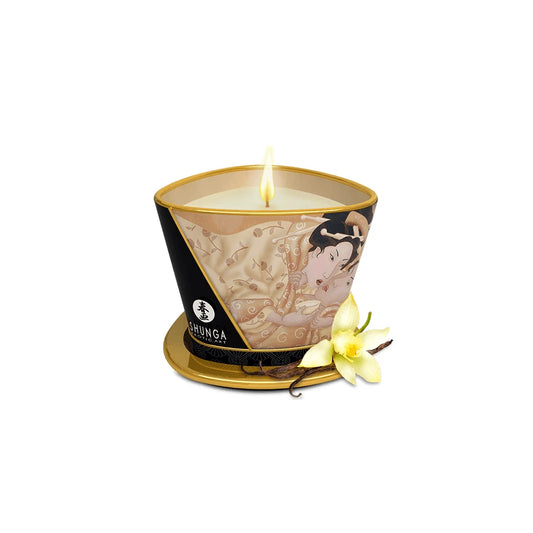 Bougie de Massage Lueur et Caresses - Désir Vanille