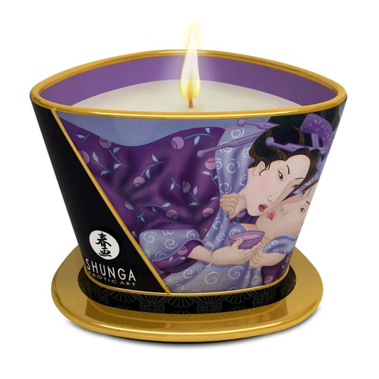 Bougie de Massage Lueur et Caresses - Libido Fruits Exotiques