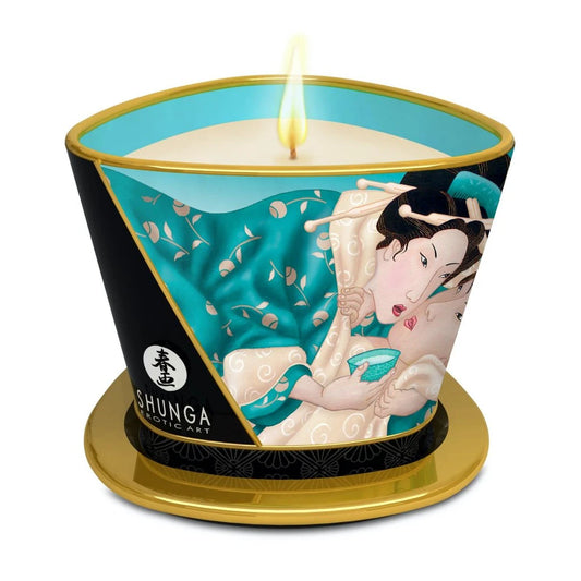 Bougie de Massage Lueur et Caresses - Sensual Fleurs des Îles