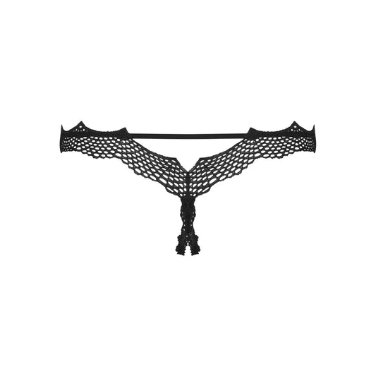 Bravelle String Ouvert - Noir