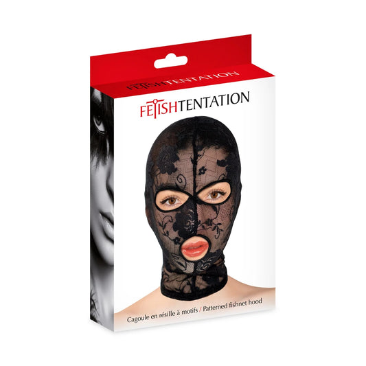 Cagoule Fétichiste en Dentelle Fetish Tentation