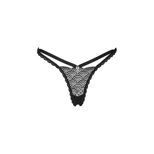 Chemeris Babydoll et String - Noir