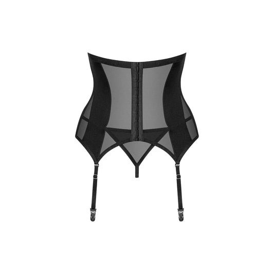 Chic Amoria Corset et String - Noir