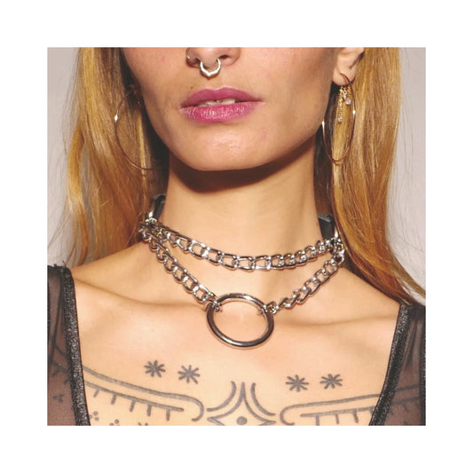 Collier Étrangleur Silver