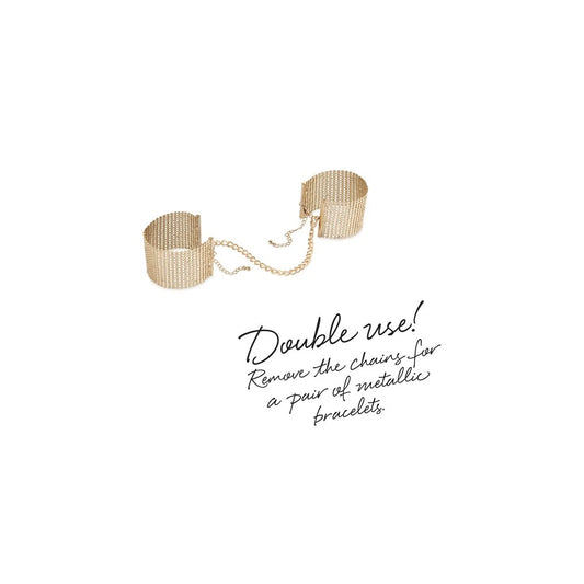 Désir Métallique - Menottes Bracelets - Or