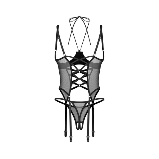 Dominna Corset et String Ouverts