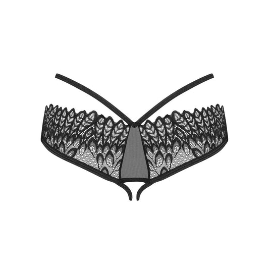 Donarella Culotte Ouverte - Noir