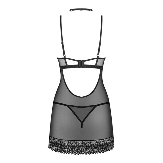 Donarella Nuisette et String - Noir