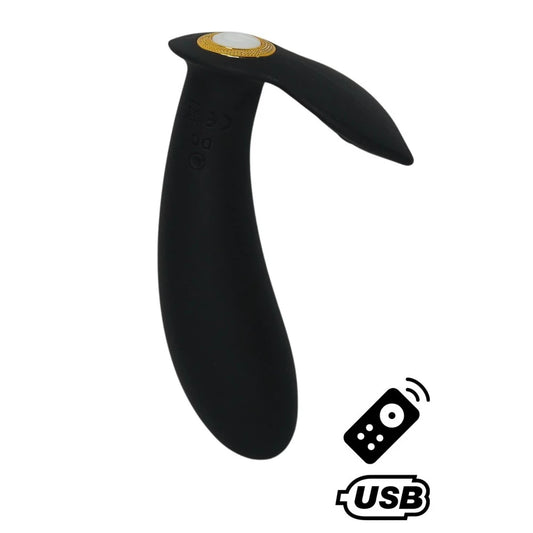 ERNEST, Mini Vibromasseur avec Stimulateur Clitoridien USB, avec Télécommande