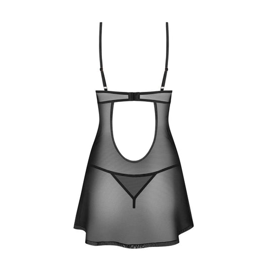Euridia Nuisette et String - Noirs