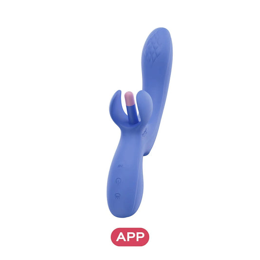 FORTEXA - Vibromasseur à Doigt Oscillant pour le Citoris et le Point G avec Contrôle Via une Application