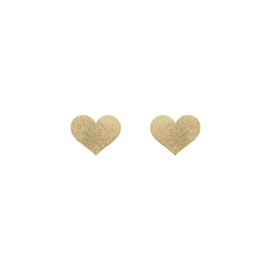 Flash - Cache-tétons Coeur - Or