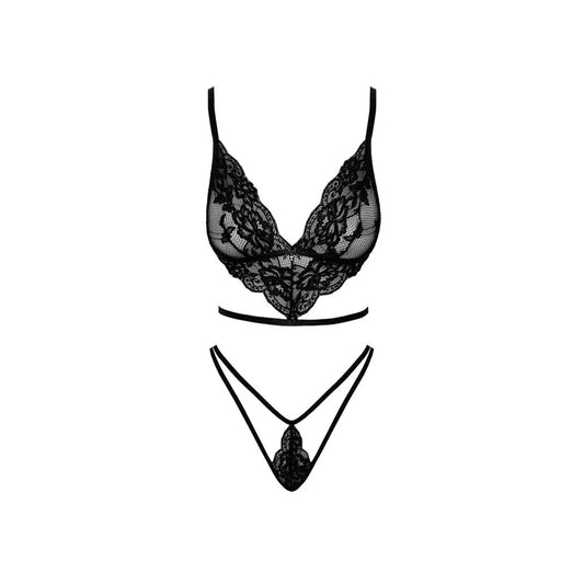 French Kiss 240 Ensemble Lingerie - Noir