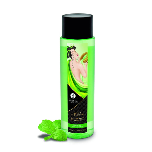 Gel de Bain Douche Shunga - Menthe Sensuelle 370 Ml