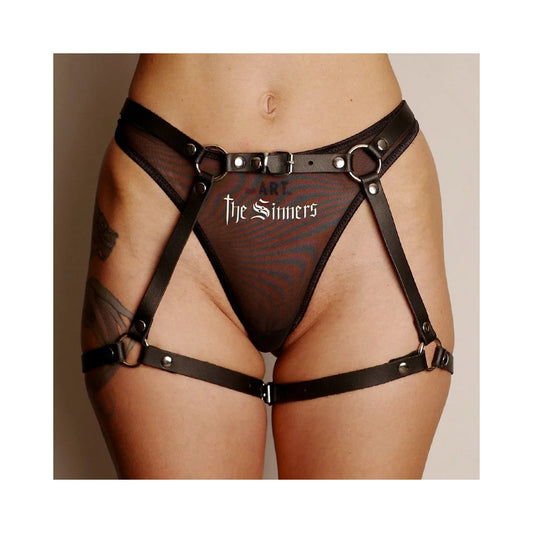 Harnais de Fesses - Noir