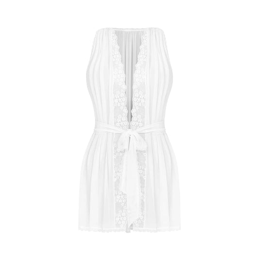 Heavenlly Peignoir - Blanc