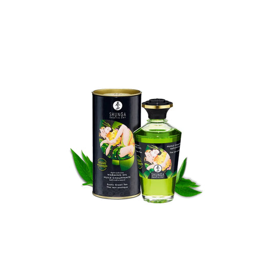 Huile Aphrodisiaque Organique - Thé Vert Exotique