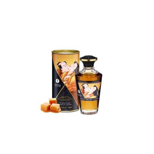 Huile Chauffante Aphrodisiaque - Baisers Caramel