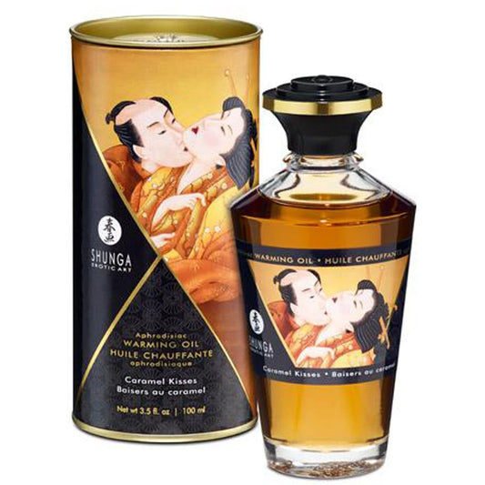 Huile Chauffante Aphrodisiaque - Baisers Caramel