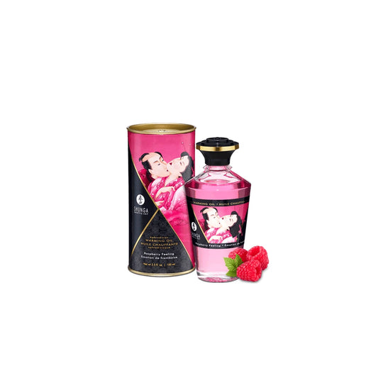 Huile Chauffante Aphrodisiaque - Framboise 100ml