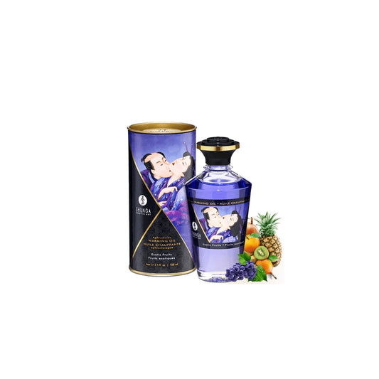 Huile Chauffante Aphrodisiaque - Fruits Exotiques 100ml