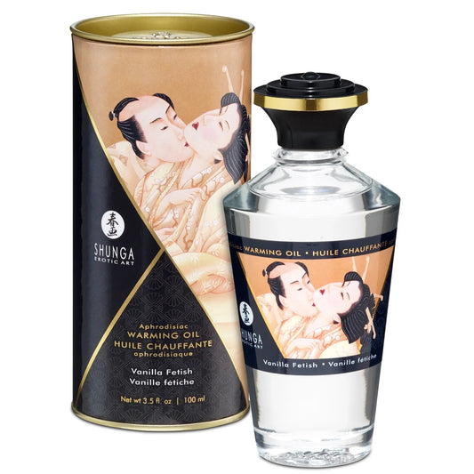Huile Chauffante Aphrodisiaque - Vanille Fétish 100ml
