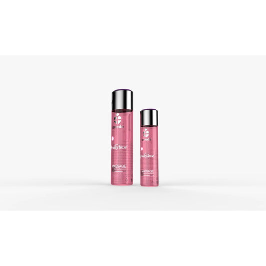 Huile de Massage - Vin Pétillant à la Fraise - 120 Ml