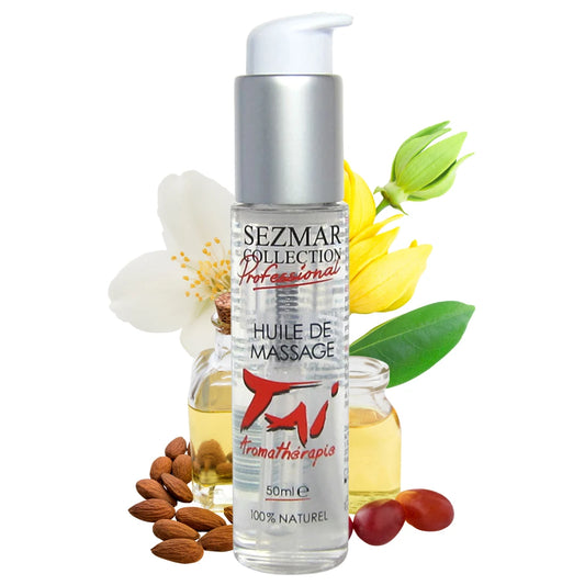 Huile de Massage 100% Naturelle Monoï 50ml