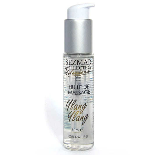 Huile de Massage Comestible Barbe à Papa 100ml 100% Naturelle