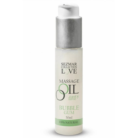 Huile de Massage Comestible Bubble Gum 50ml