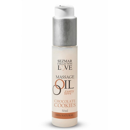 Huile de Massage Comestible Cookie Chocolat 50ml