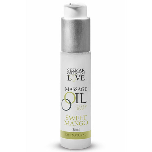 Huile de Massage Comestible Mangue 50ml
