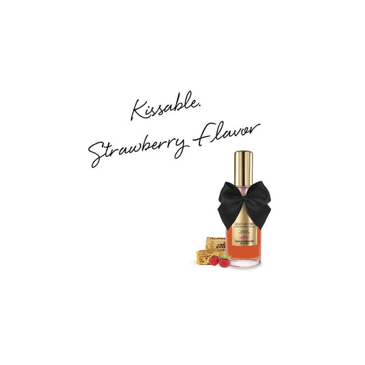 Huile de Massage Embrassable Chauffante - Fraise Sauvage