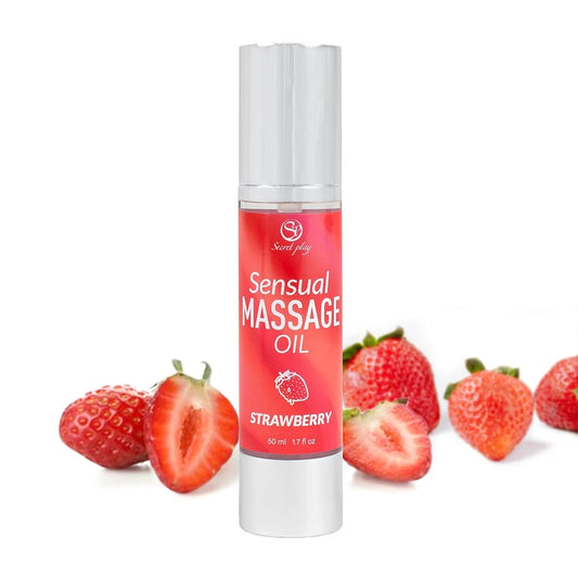 Huile de Massage Fraise 50 Ml