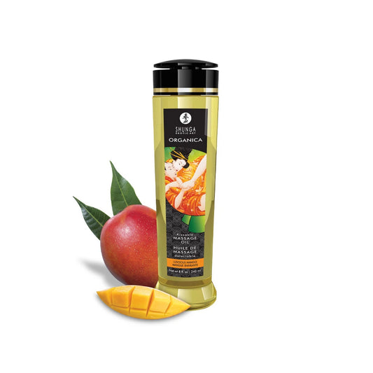 Huile de Massage Organique - Mangue - 240 Ml