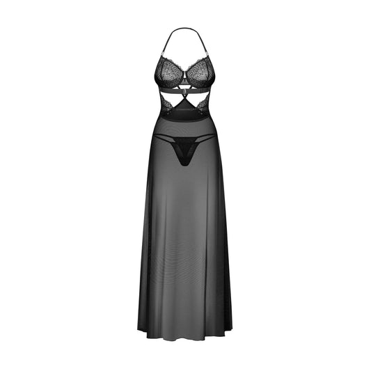 Iliosa Nuisette et String - Noirs