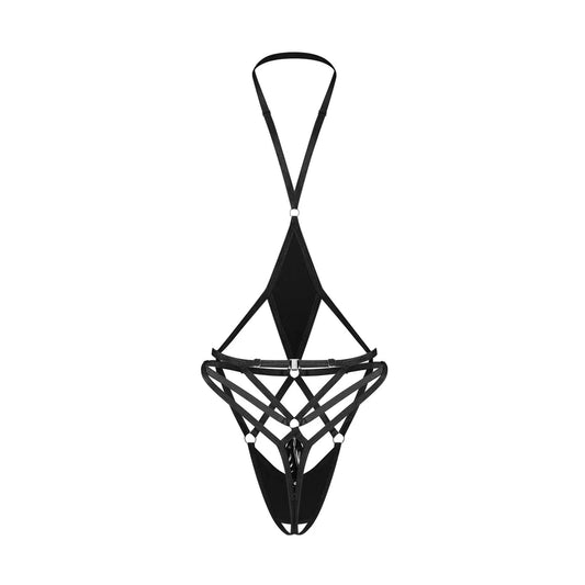 Keira Lise Body Ouvert - Noir