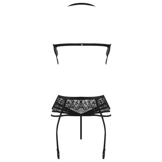 Lace Temptation Ensemble - Noir