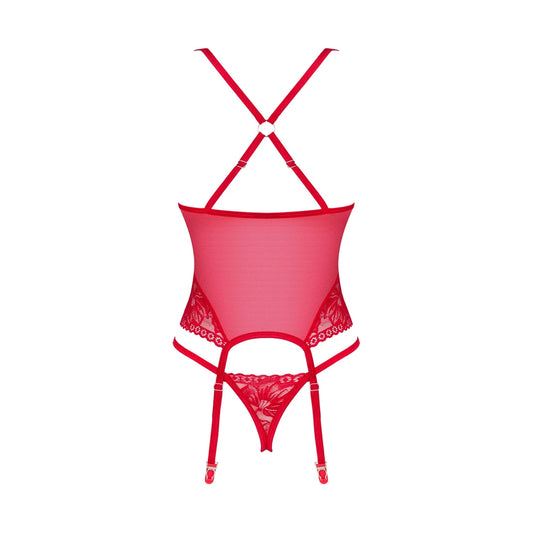 Lacelove Corset - Rouge
