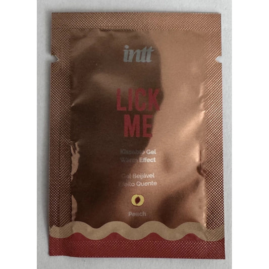 Lick Me Pêche - Gel Chauffant et Embrassable