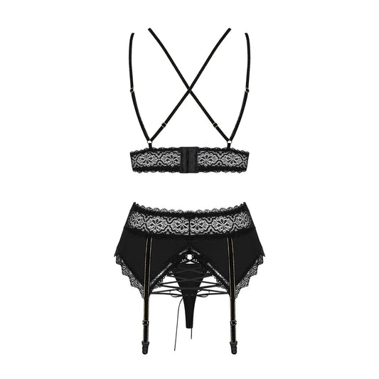 Lolitte Ensemble 3 Pcs - Noir