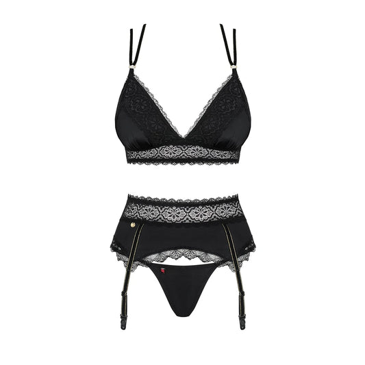 Lolitte Ensemble 3 Pcs - Noir