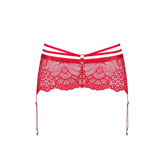 Loventy Porte-jarretelles - Rouge